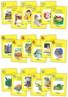 Jolly Phonics Readers - Complete Set Yellow Level (Pack Of 18)